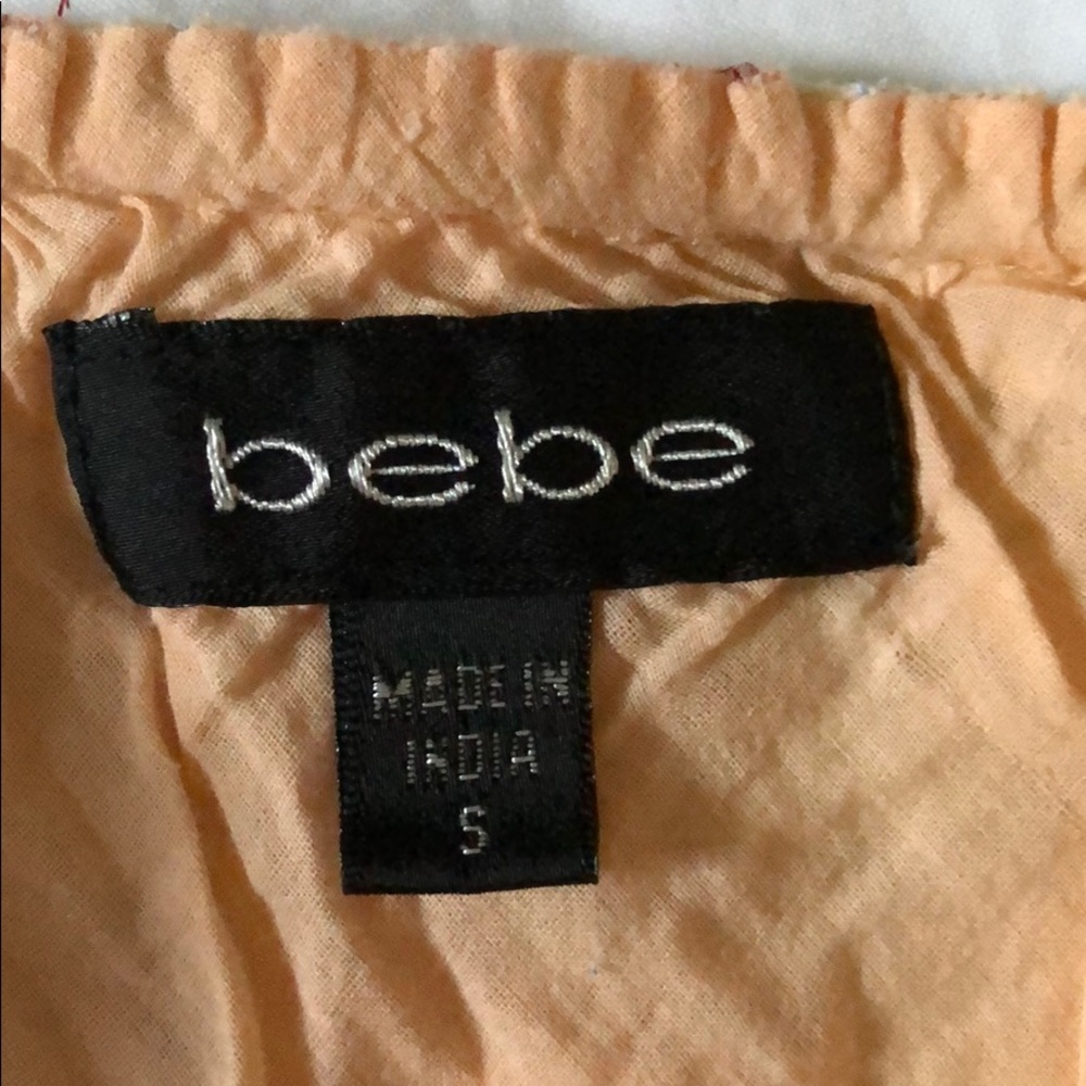 Bebe Bohemian skirt